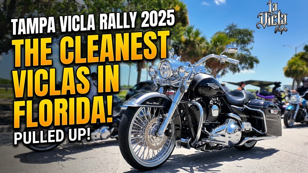 🔥 Tampa Vicla Rally 2025 |The Ride in - The Cleanest Viclas in Florida Pulled Up!