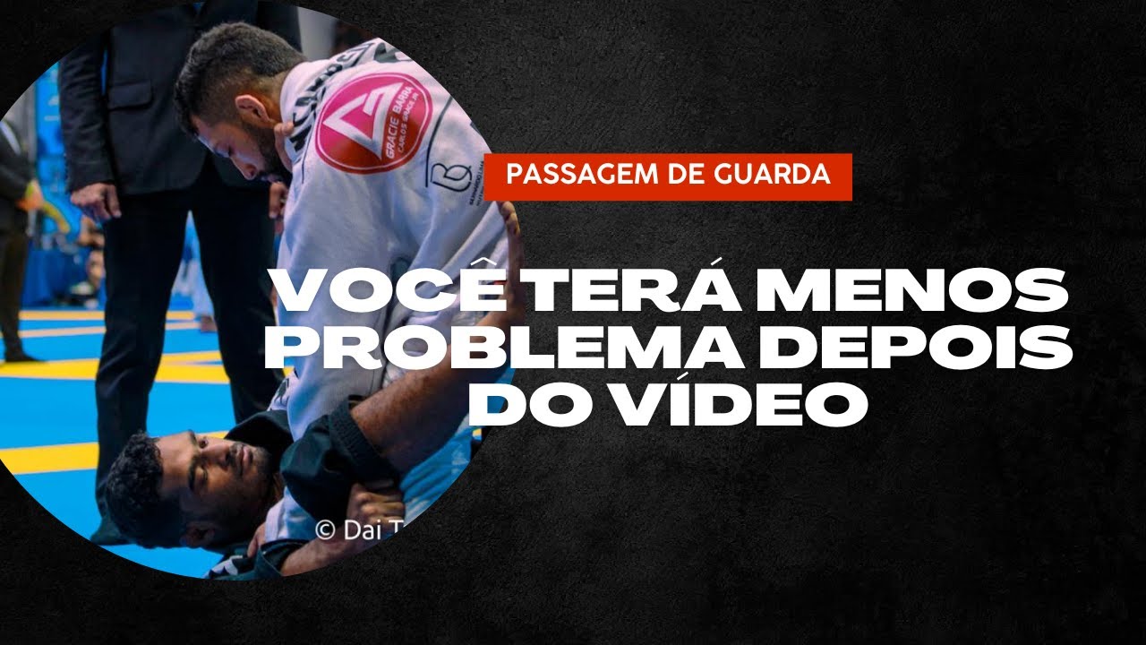 Passe QUALQUER GUARDA da sua academia - Passagem tripé