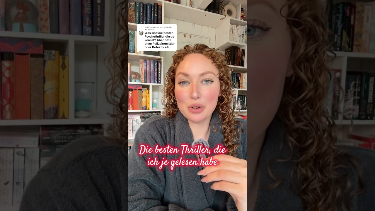Die besten psychologischen Thriller, die ich je gelesen habe 📚 #booktok #booktube #b&uuml;cher