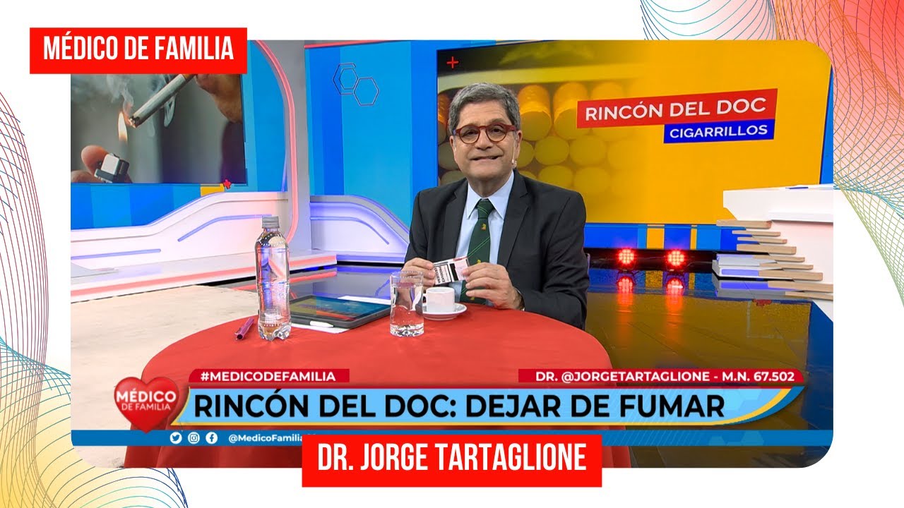 ¿Cómo dejar de fumar? | Médico de familia | Dr. Jorge Tartaglione