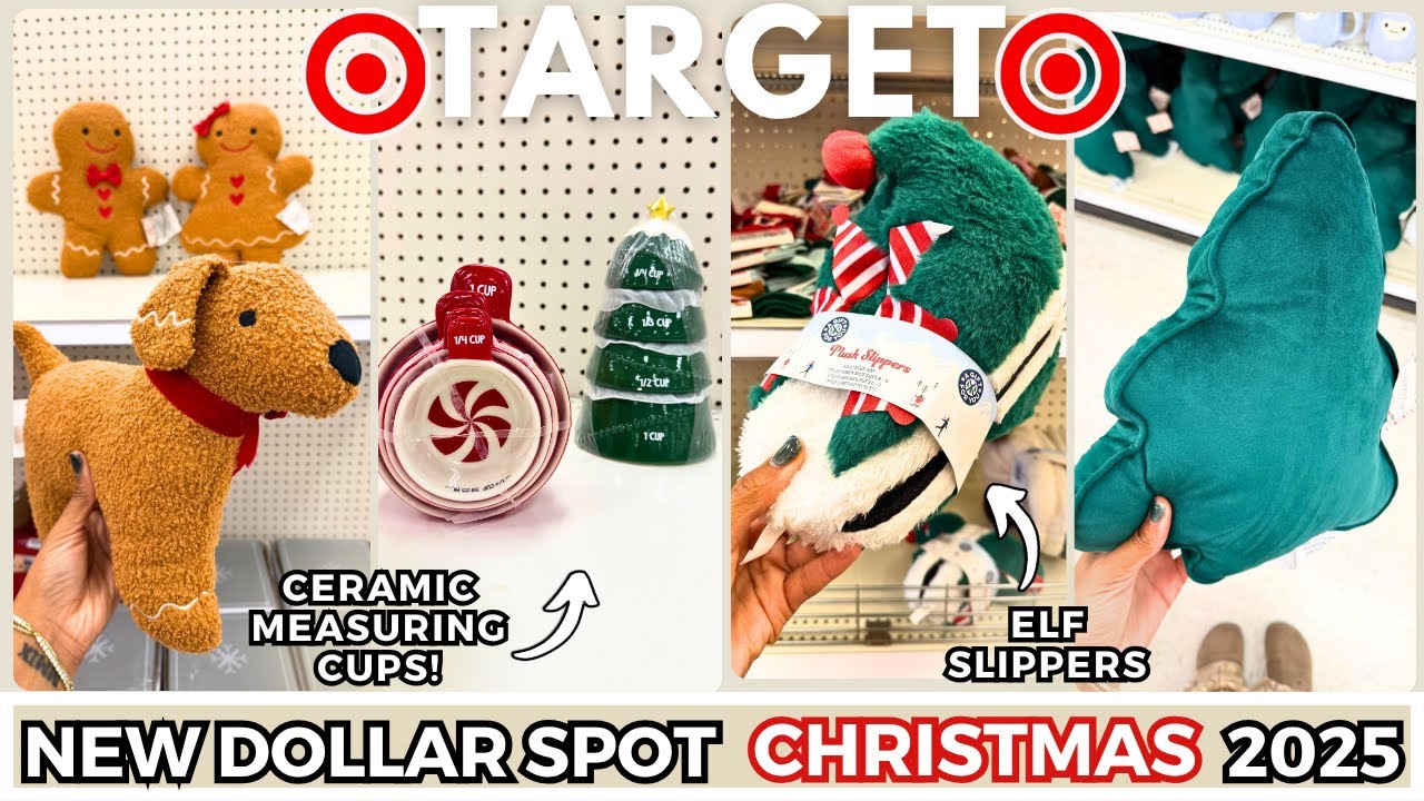 НОВЫЕ рождественские находки Target Dollar Spot 2025 🎄 Наполнители для носков, домашний декор и и...