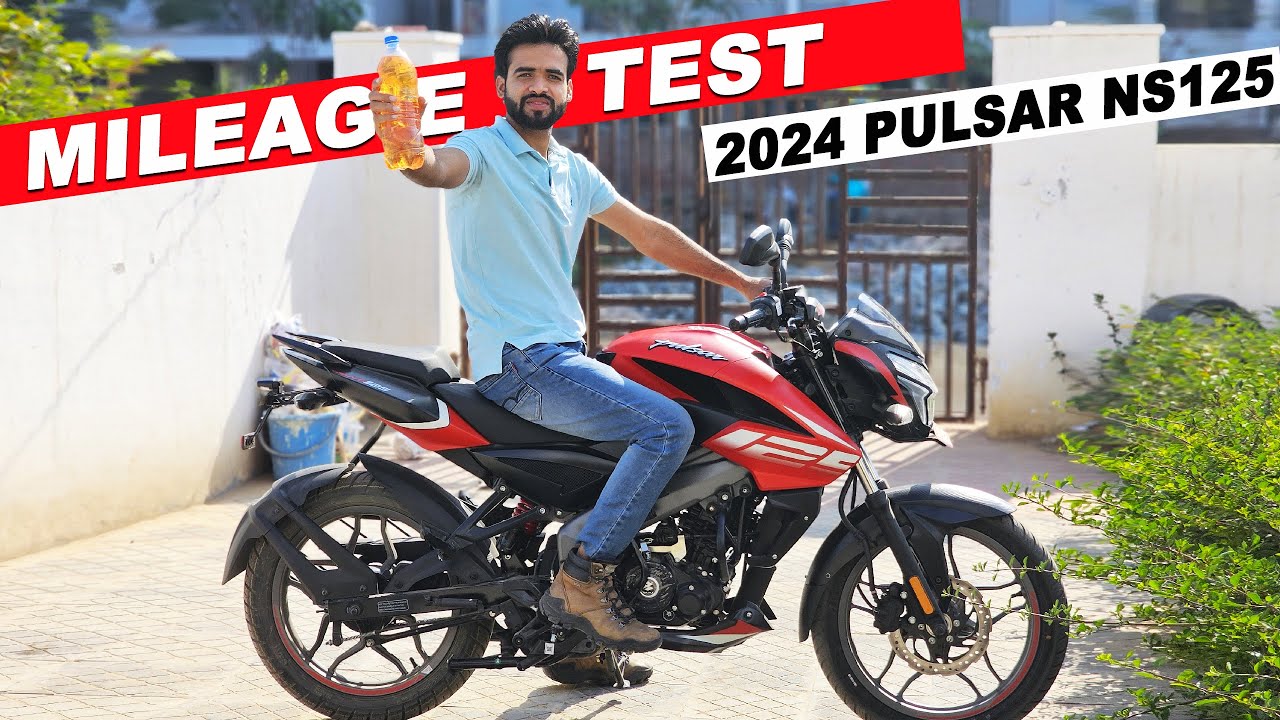 2024 New Model Pulsar NS125 Mileage Test : Unbelievable Result 😲