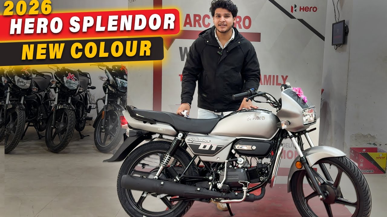 Новый Hero Splendor 2026 🔥 Новый цвет + цена с учетом всех налогов и сборов 😍 @THEMOTOMANUAL1