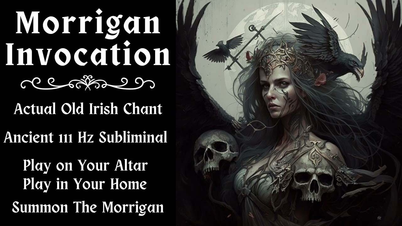 CALL MORRIGAN IN HER OWN TONGUE — Morrigan Enn — Celtic Pagan Ritual Music for Meditation (Relaxing)
