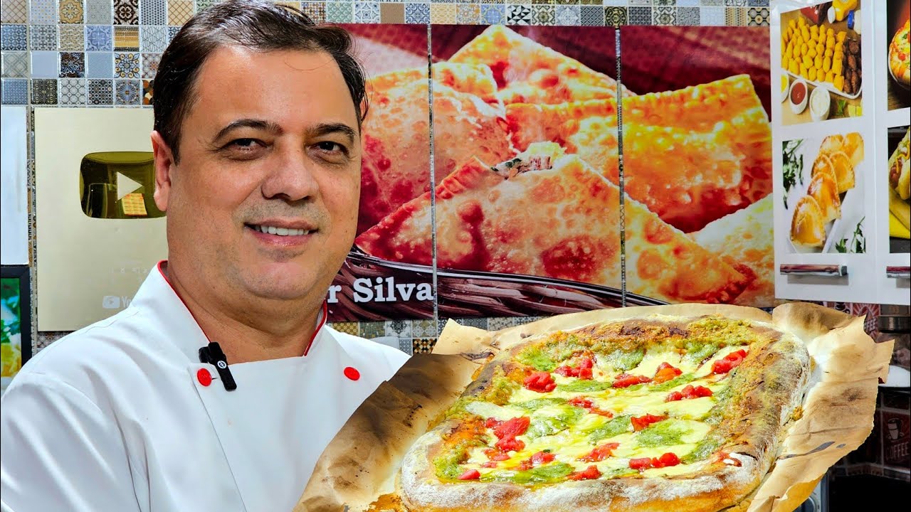 NÃO COMPRE PIZZA FAÇA EM CASA I MASSA ITALIANA CROCANTE UMA DELÍCIA