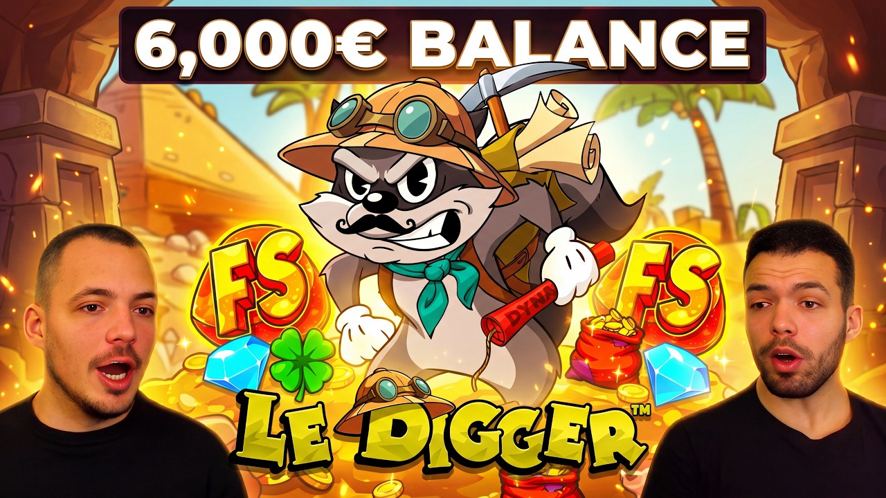 Новый игровой автомат Hacksaw Gaming - Le Digger