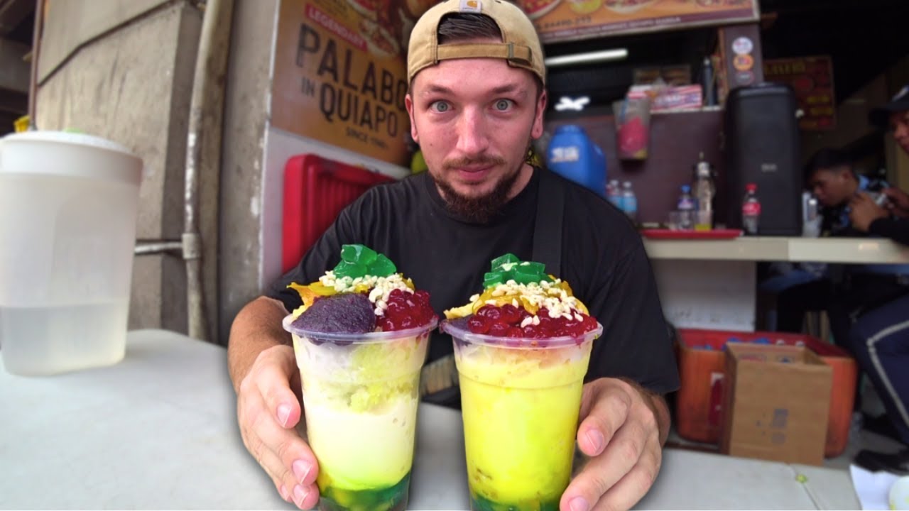 First Time Trying Halo Halo In The Philippines 🇵🇭