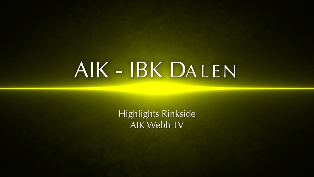 AIK - Dalen Highlights Rinkside 170228