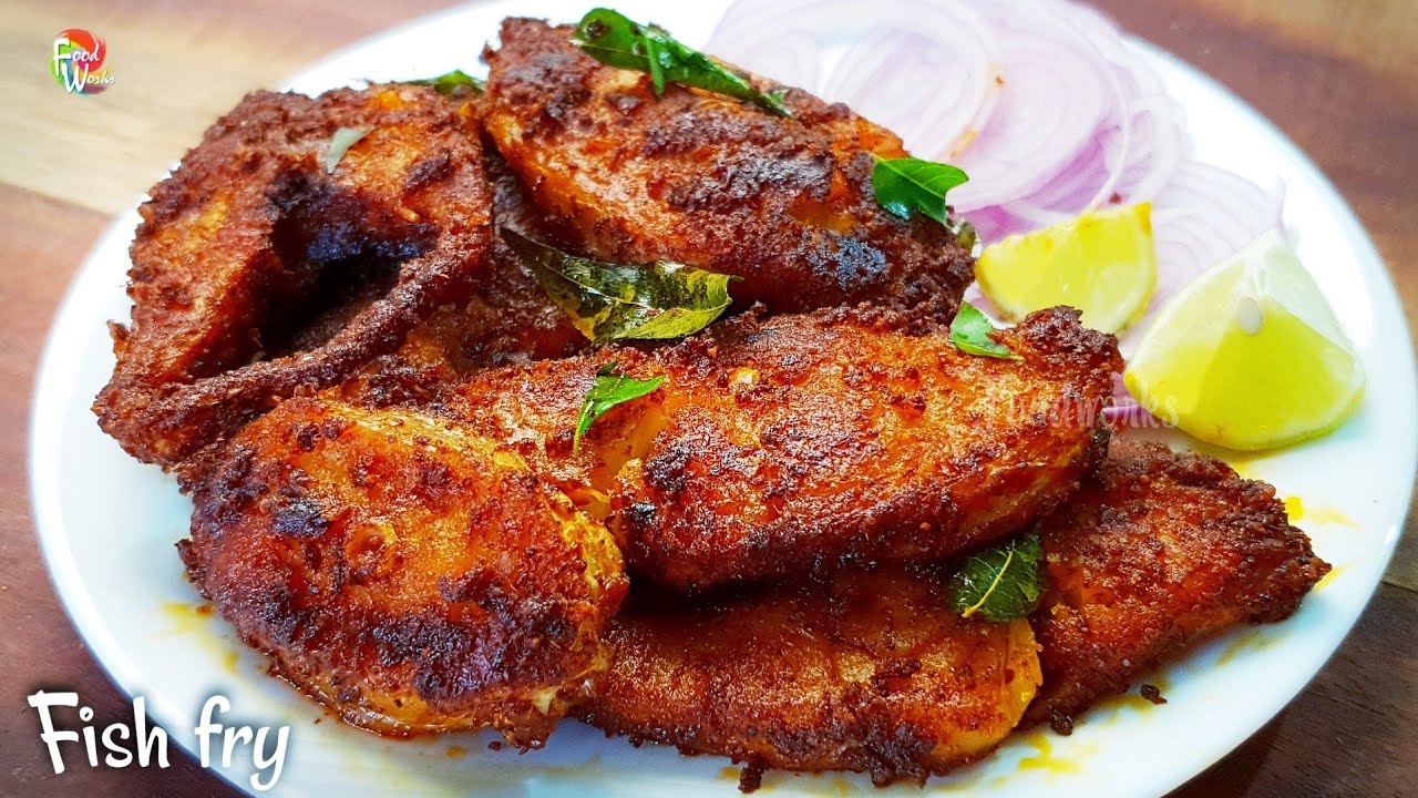 Spicy & easy fish fry | Quick fish fry recipe | Fish masala fry | Foodworks | Kerala style fish fry