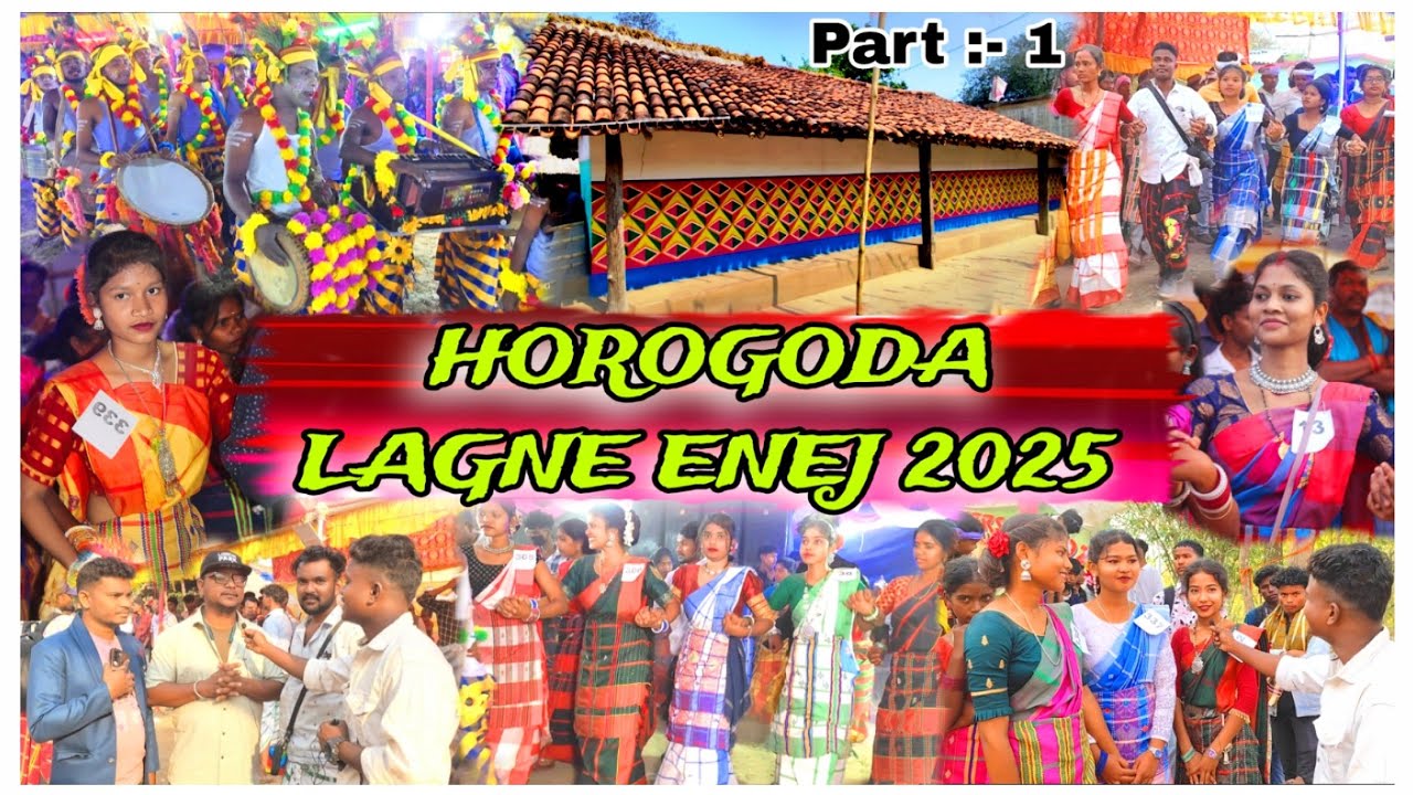 HOROGODA LAGNE ENEJ 2025 II @rocky432 / JAMDA BLOCK / MAYURBHANJ / new santal video/ #traditional