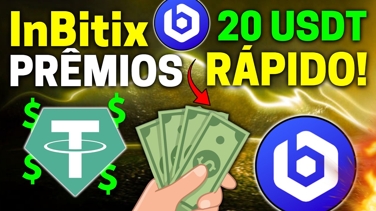 NOVA EXCHANGE PREMIANDO EM USDT (CORRE!!) - InBitix