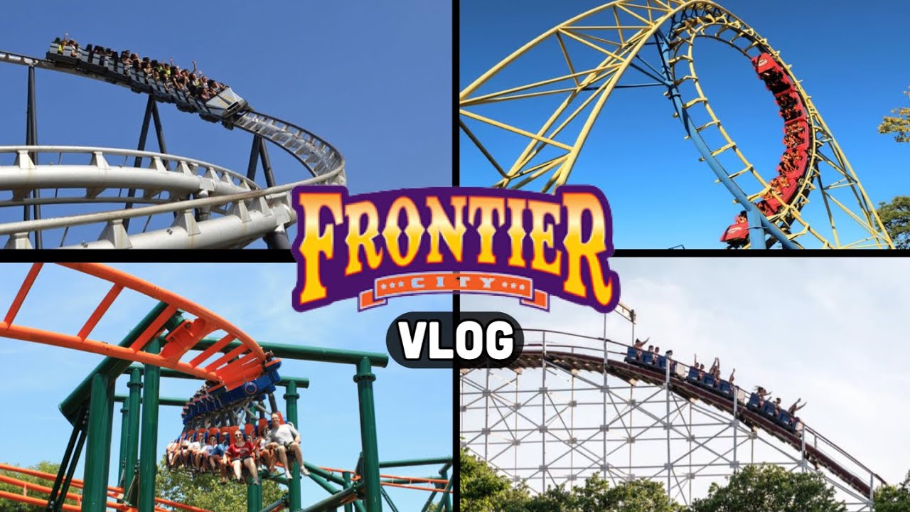Umm.. Everything was OPEN at Frontier City?! - Oklahoma City Theme Park | VLOG [2023]