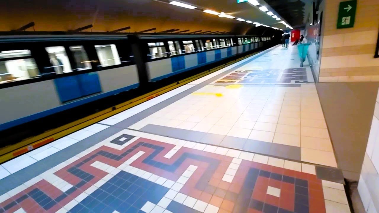 تعرفو على محطة حديقة التجارب لميترو الجزائر JARDIN DESSAI ALGIERS METRO STATION