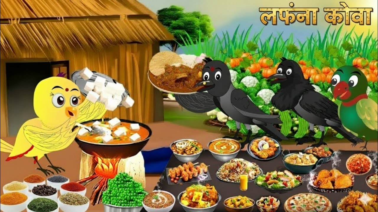 🦅 लफंगा कौवा | लालच और चालाकी का अंजाम | Hindi Moral Story | सीख देने वाली कहानी #Hindimoralstory