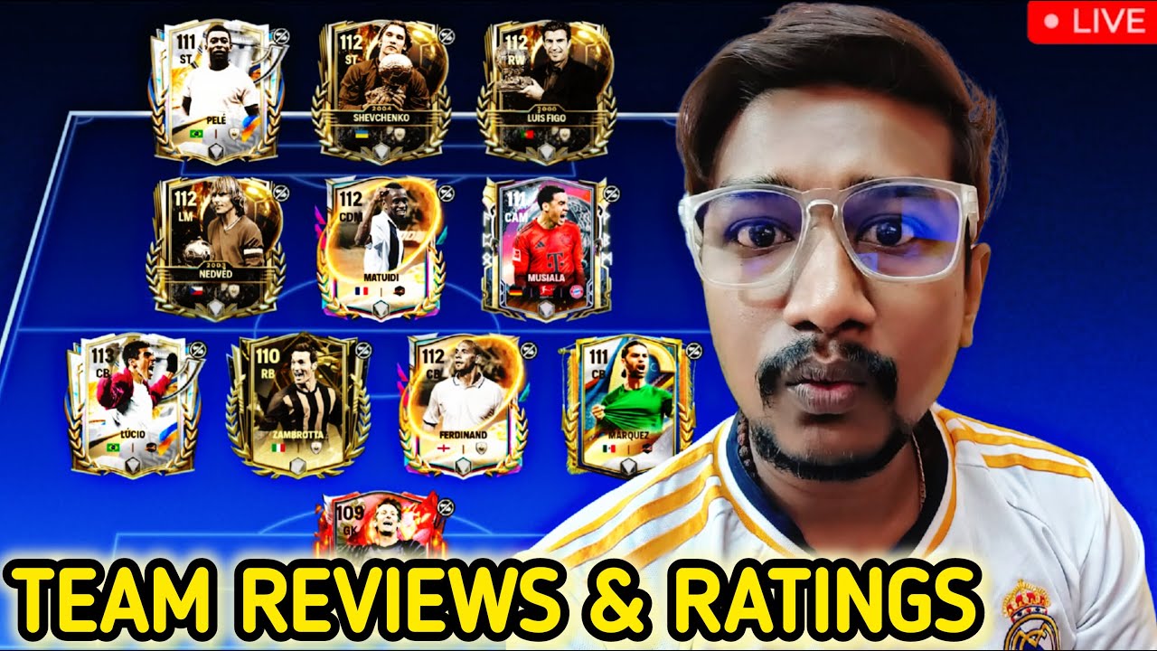 TEAM REVIEWS & H2H RANK PUSH | TOTY | FC Mobile Live | EP - 236