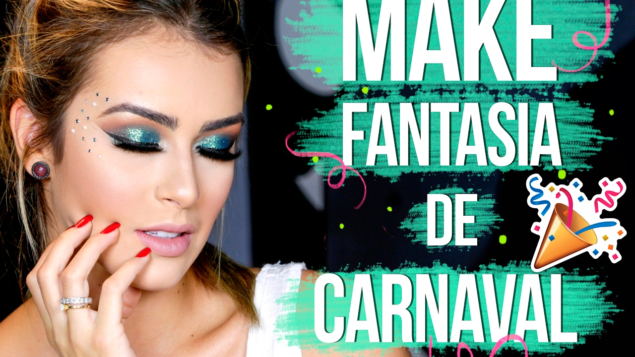 Maquiagem fantasia de carnaval