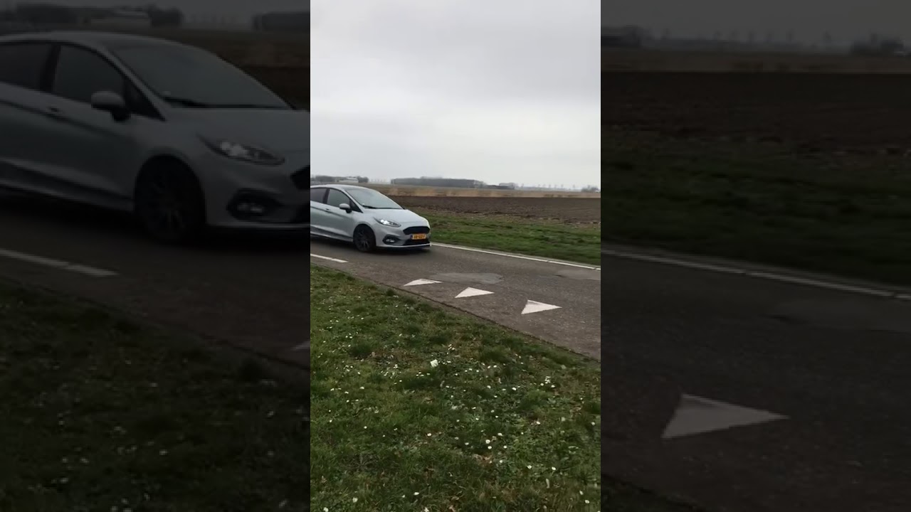 Ford Fiesta ST MK8 Milltek driveby