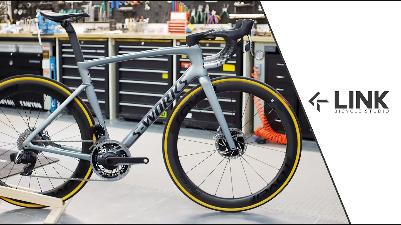 Dreambuild roadbike Specialized s-works tarmac sl7 装车视频  领空单车【LINK#44】