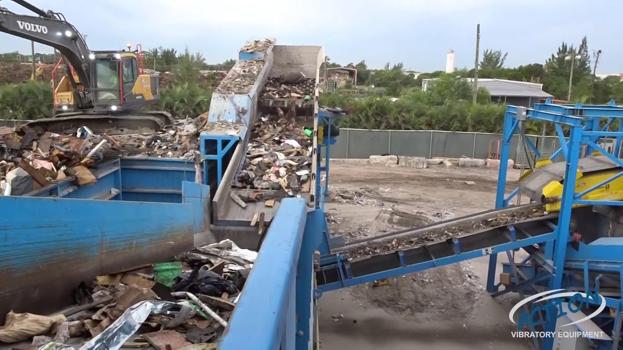 ACTION Vibratory Equipment for C&D Processing