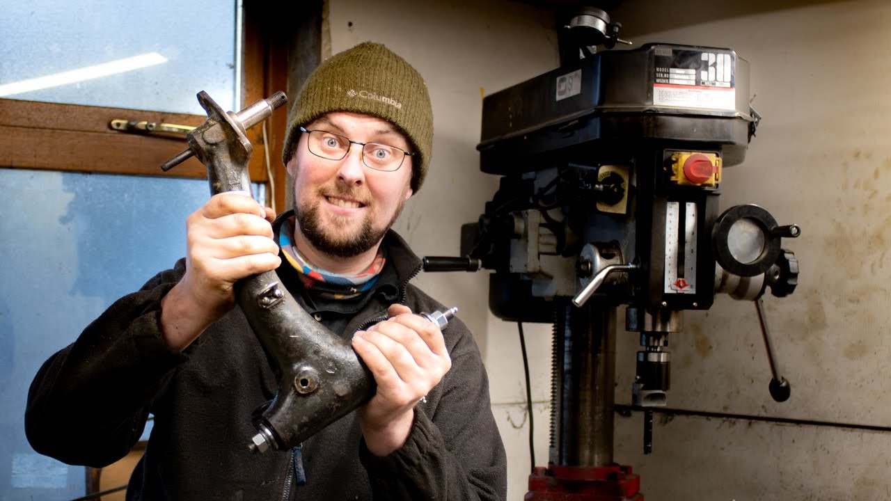 Modifying Rear Swing Arm For Classic Race Mini