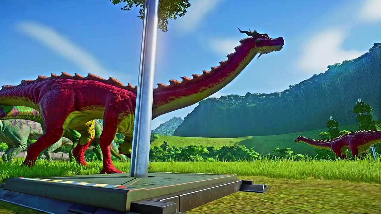 Dinosaur TRex Tyrannosaurus Rex Dinos Colors vs Indominus Rex s Fighting  Jurassic World 2K- #2023