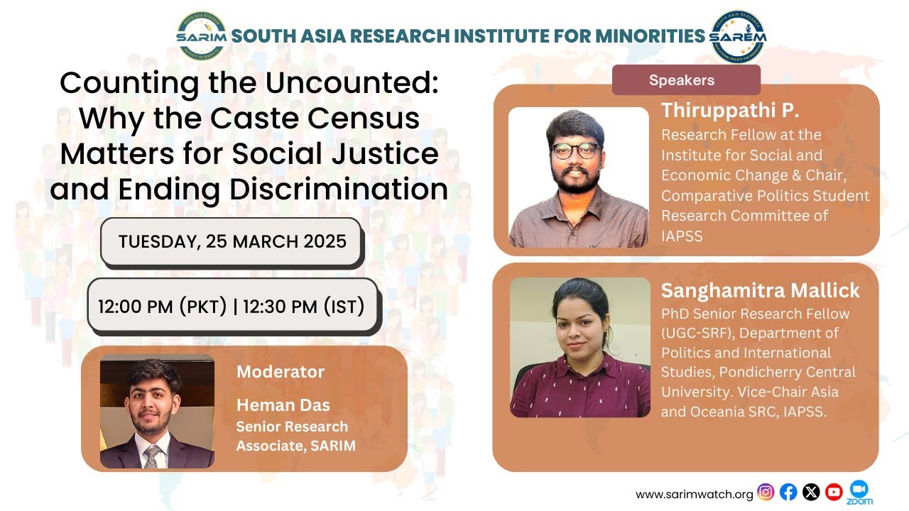 Counting the Uncounted: Why the Caste Census Matters for Social Justice and Ending Discrimination