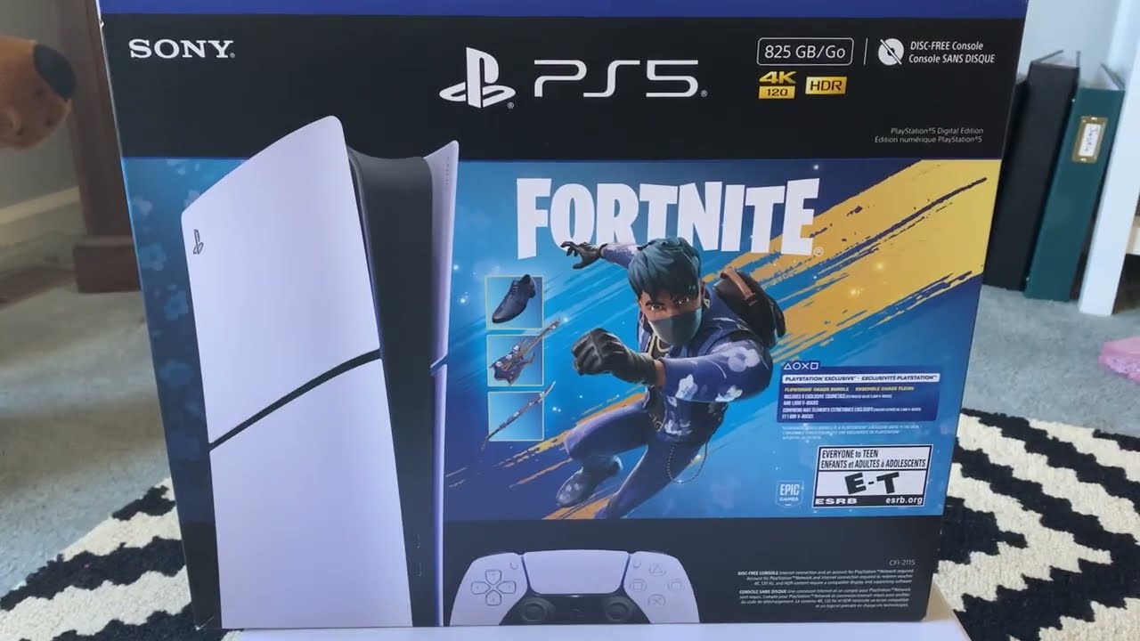 PlayStation 5 Digital Edition 825GB &ndash; Fortnite Flowering Chaos Bundle