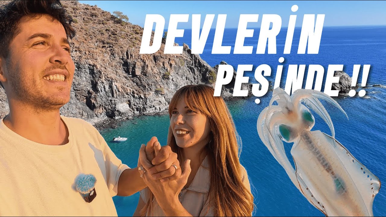 DENİZDE AKSİYON DOLU BİR GÜN !! - Canlı kalamar ile devlerin peşinde..