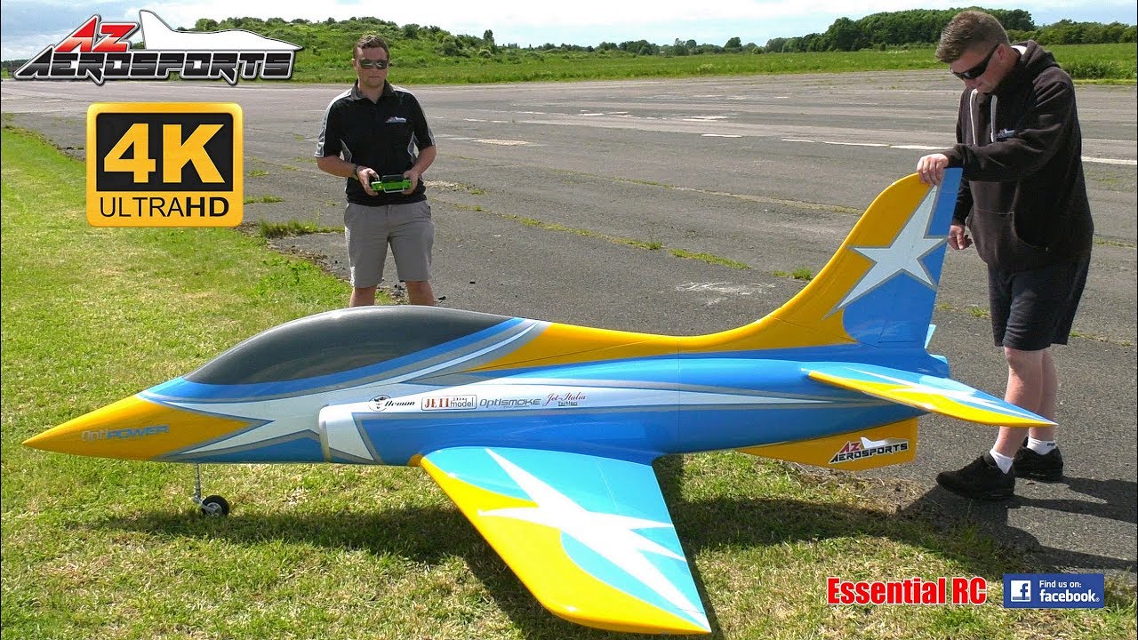 Elite Aerosports HAVOC 3.45 metre RC turbine sport jet [*UltraHD and 4K*]