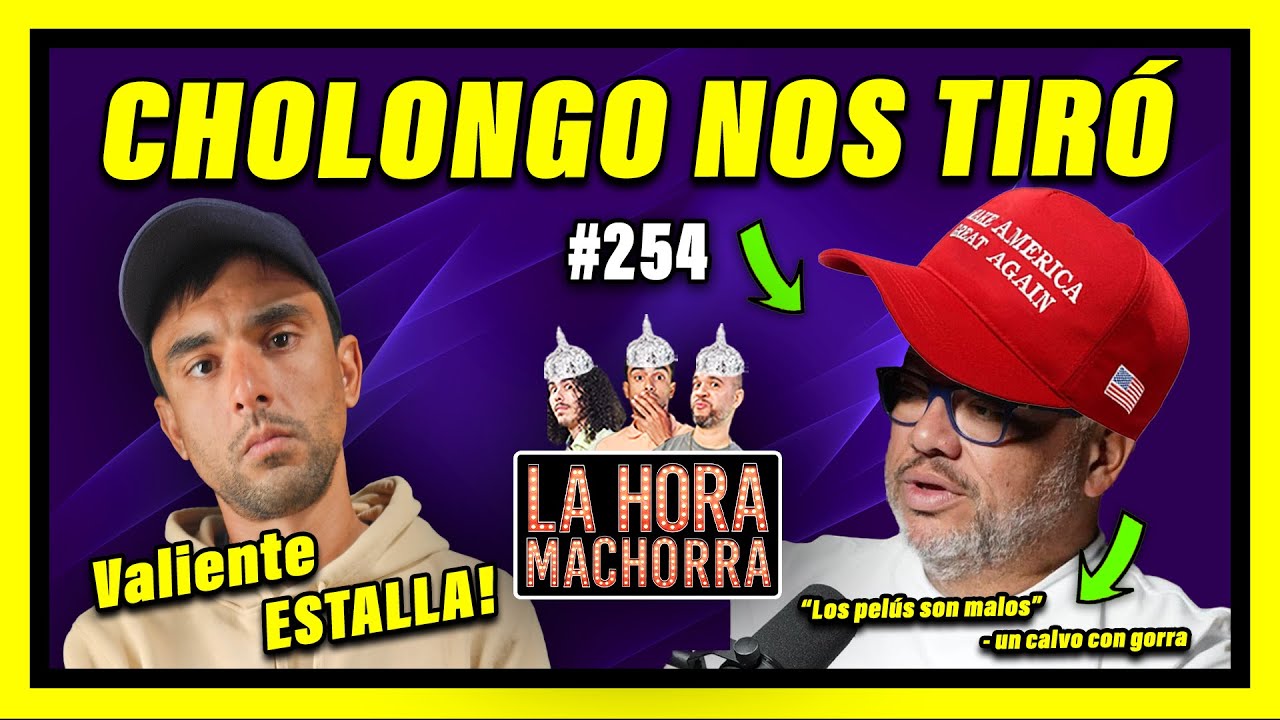 CHOLONGO SE CORTA LAS PATAS CON LOS MACHORROS