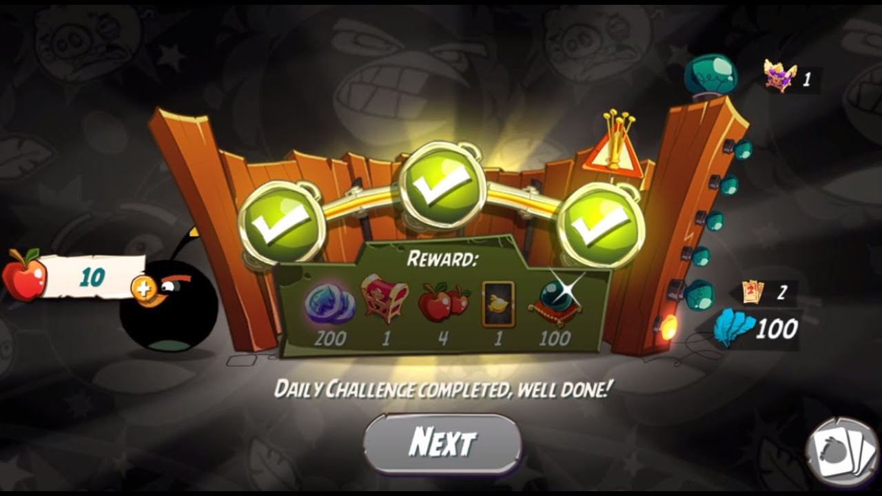 Angry Birds 2- AB2 bomb's blast (room 4-5-6) Daily Challenge | Tom Smile