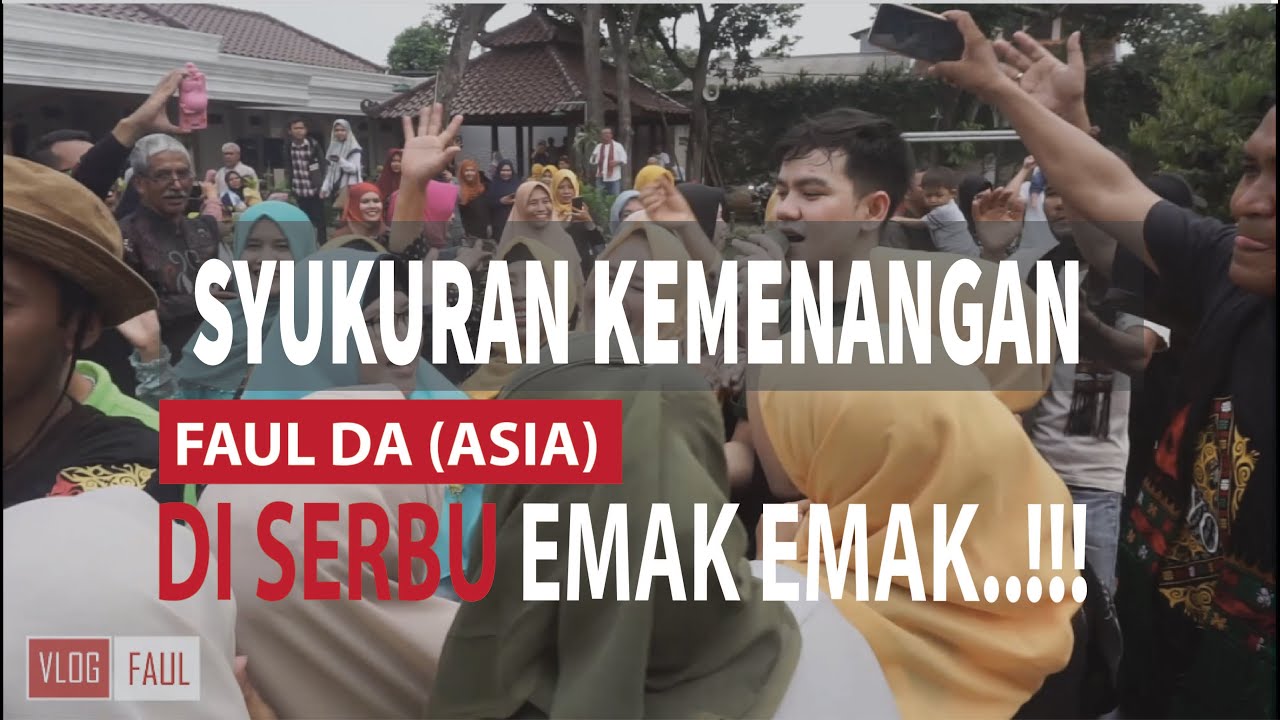 Syukuran Kemenangan FAUL DA(ASIA) DI SERBU EMAK EMAK | FAUL GAYO