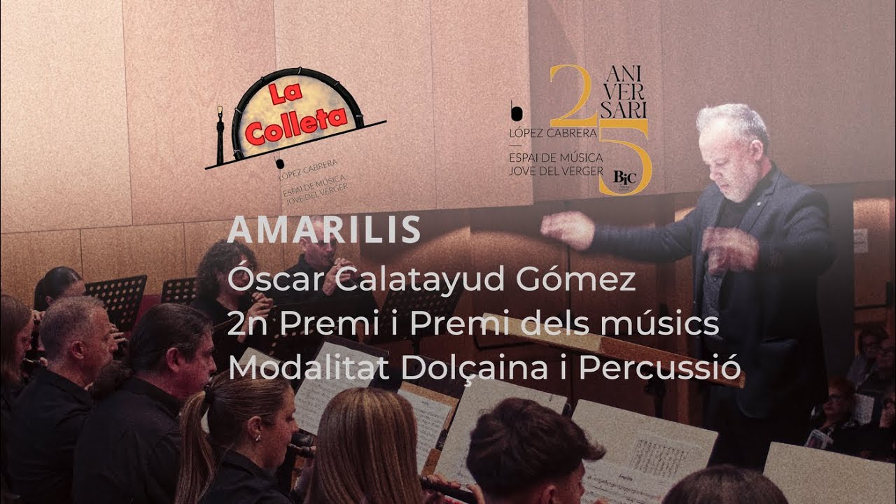 Amarilis. Óscar Calatayud Gómez (Marxa mora per a colla de dolçaines i percussió)