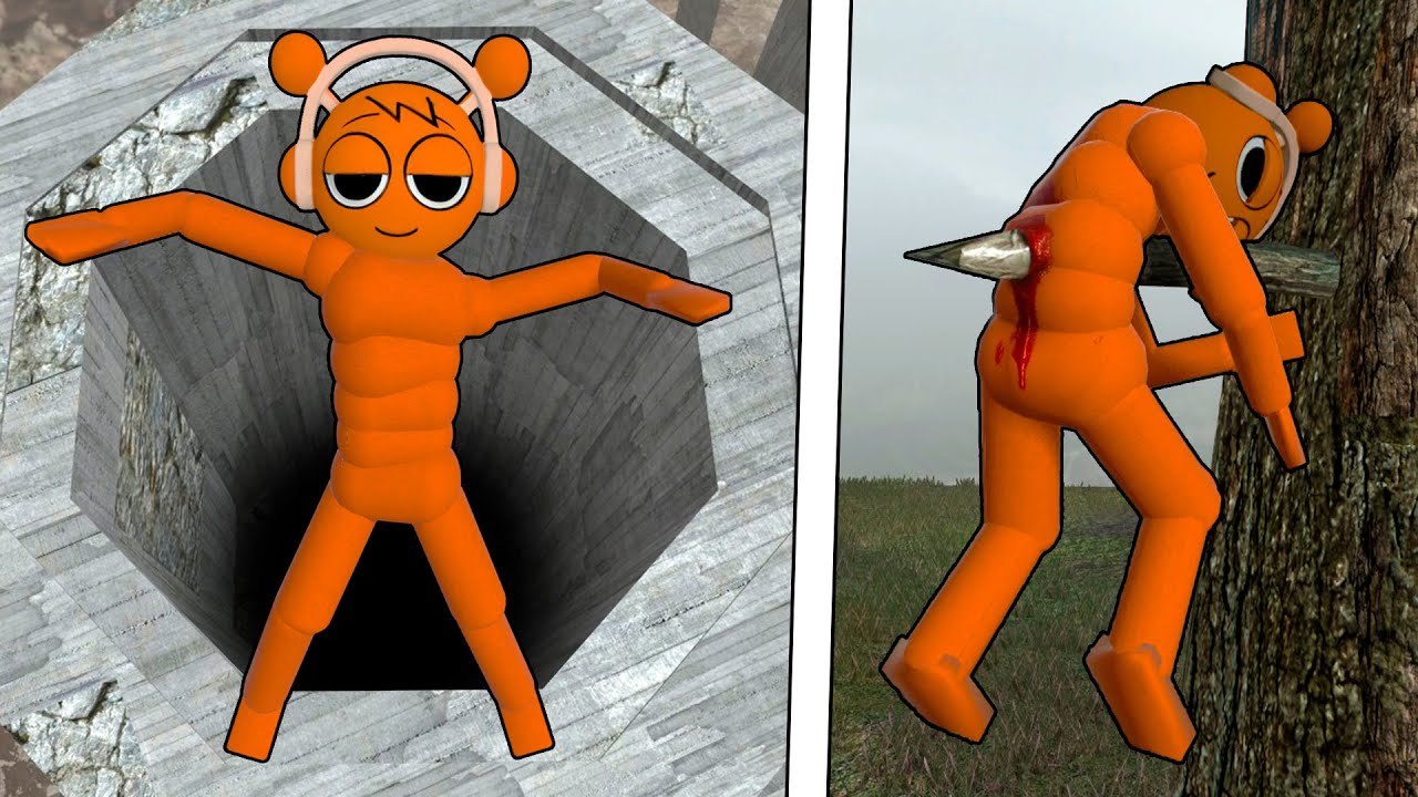 Sprunki NPC Ragdolls VS Spikes! Epic NPC Falls Compilation #141