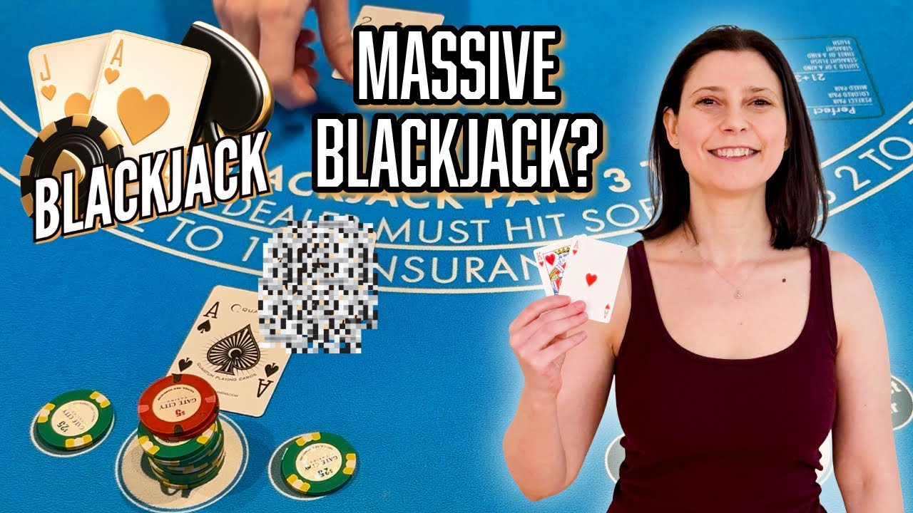 INSANE Blackjack Session Brings Unexpected BIG WIN!