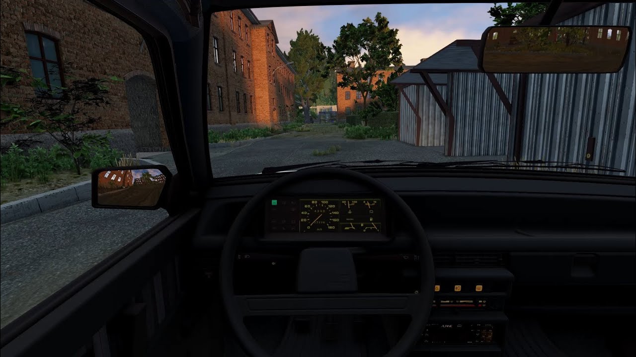 BeamNG-Drive: Lada Samara (VAZ 2108) POV-Drive
