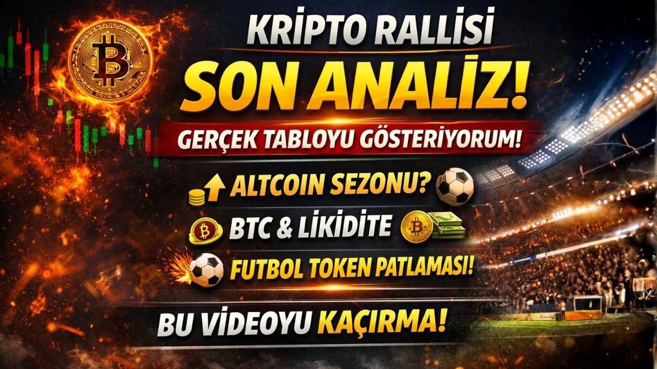 HERKES YANLIŞ YERE BAKIYOR! KRİPTO RALLİSİNİN GER&Ccedil;EK SİNYALİ