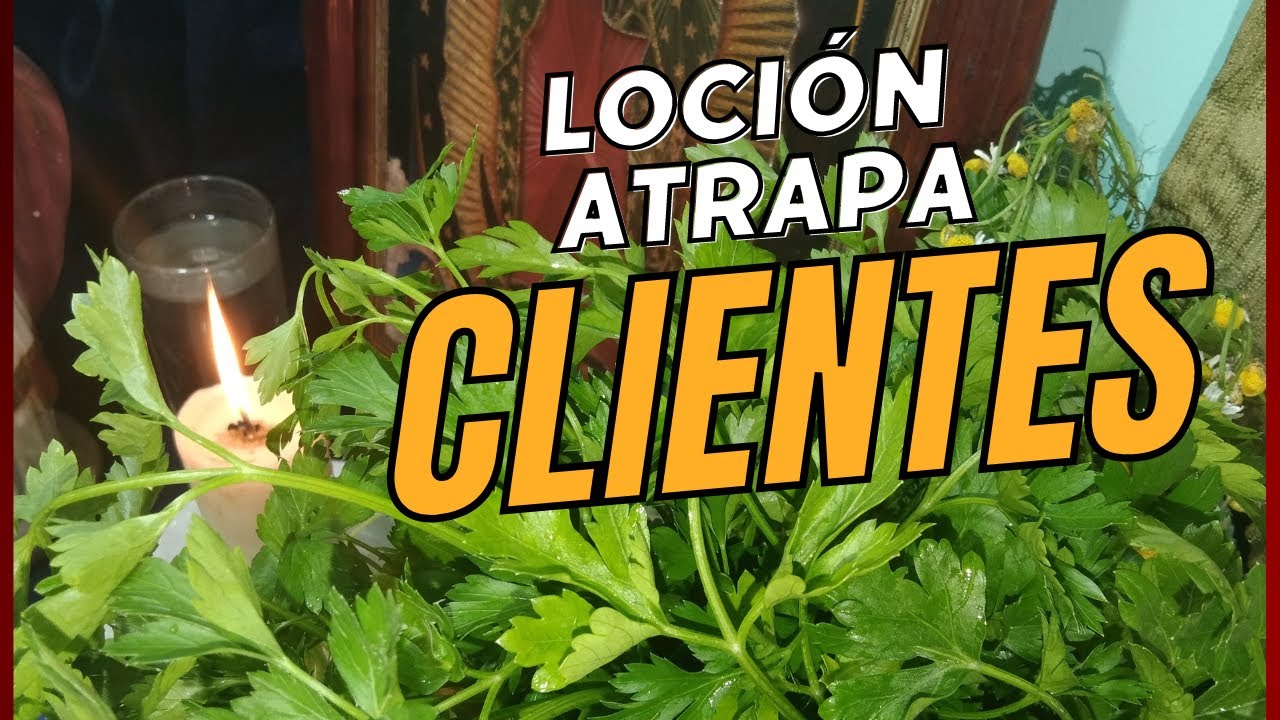 loción llama clientes o atrapa clientes