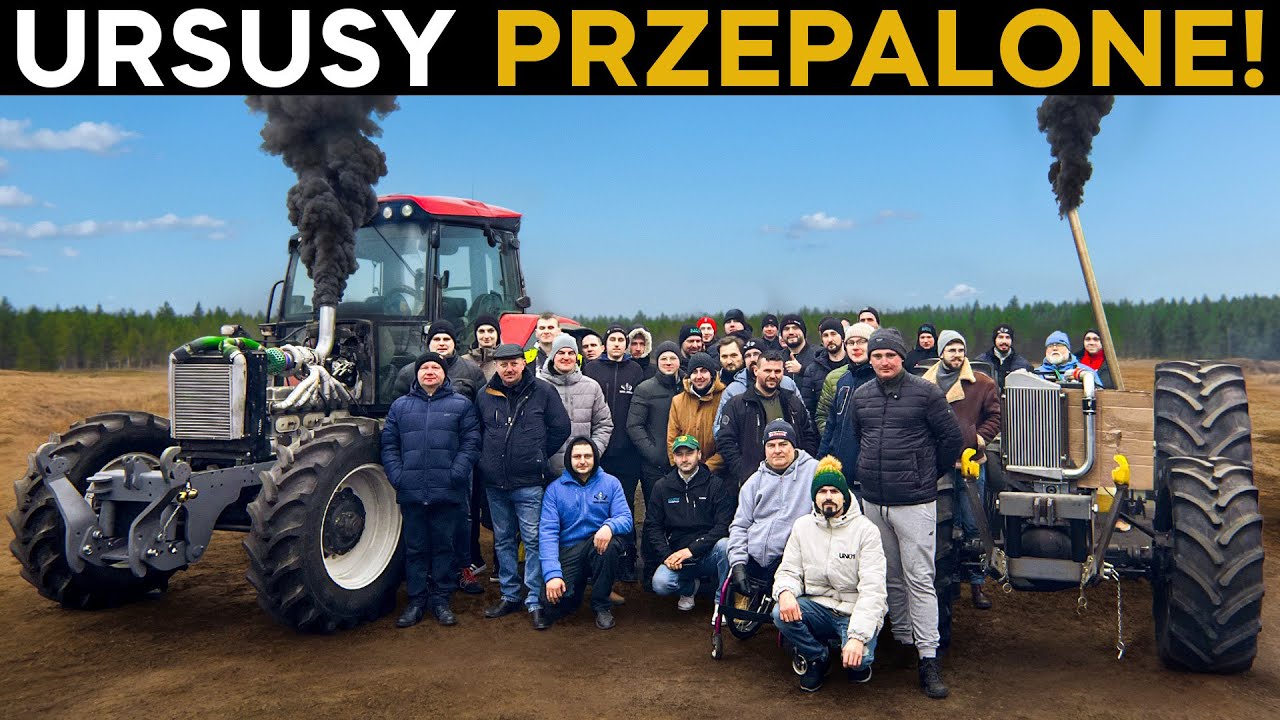 Najmocniejsze URSUSY w Polsce PRZEPALONE !!