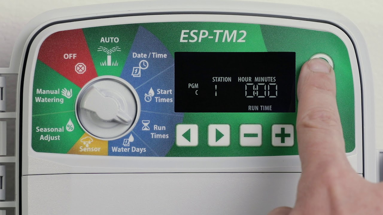Controlador Rain Bird ESP-TM2: Programación Básica
