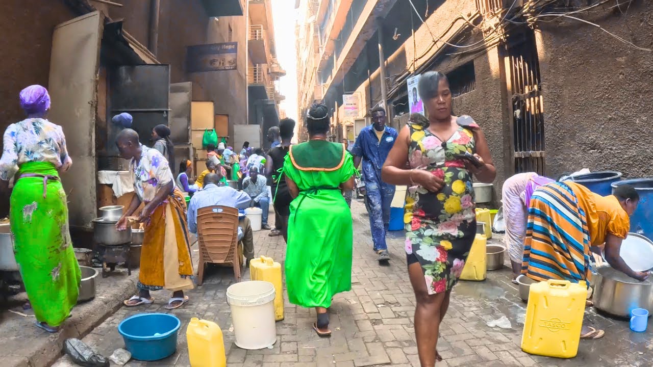 The UNSEEN Corridors of KAMPALA CITY Africa 🌍🇺🇬UGANDA