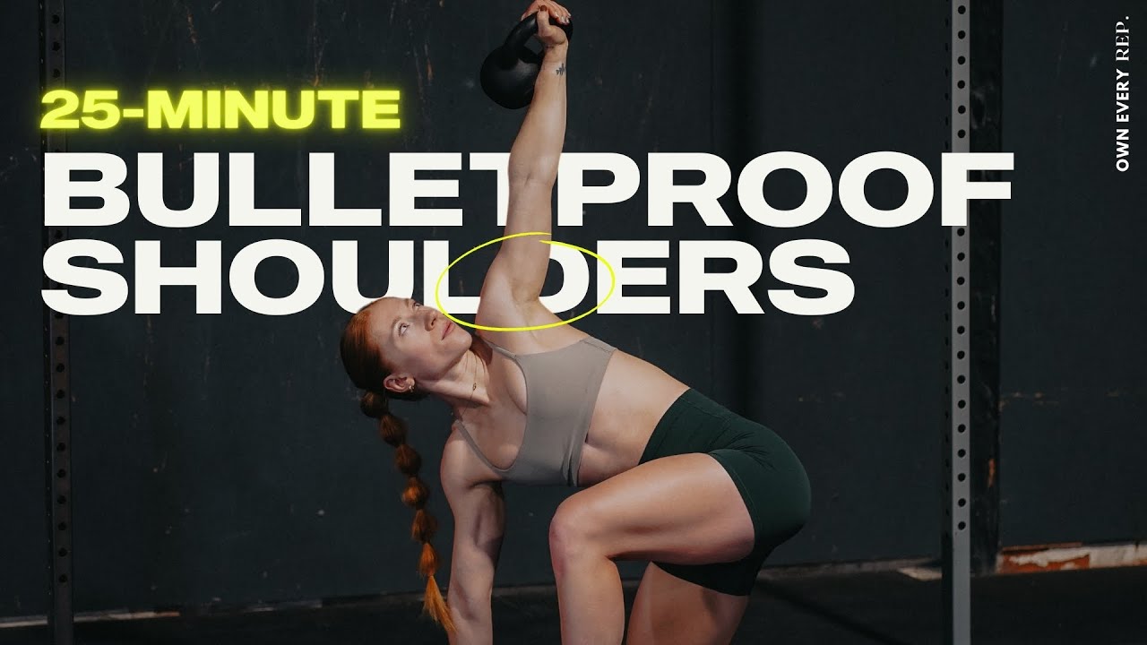 Strong & Resilient Shoulders w/ Weights in 25 Min. | Mobility x Strength x Stability