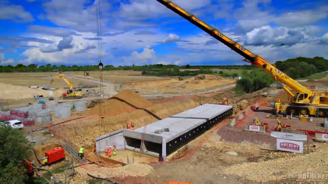 Priors Hall, Corby Time Lapse Video