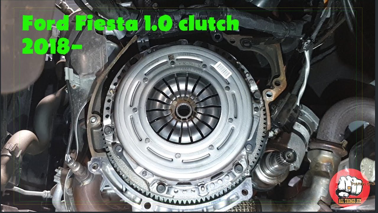 Комплект сцепления - Ford Fiesta 1.0 бензин 2018 - как заменить