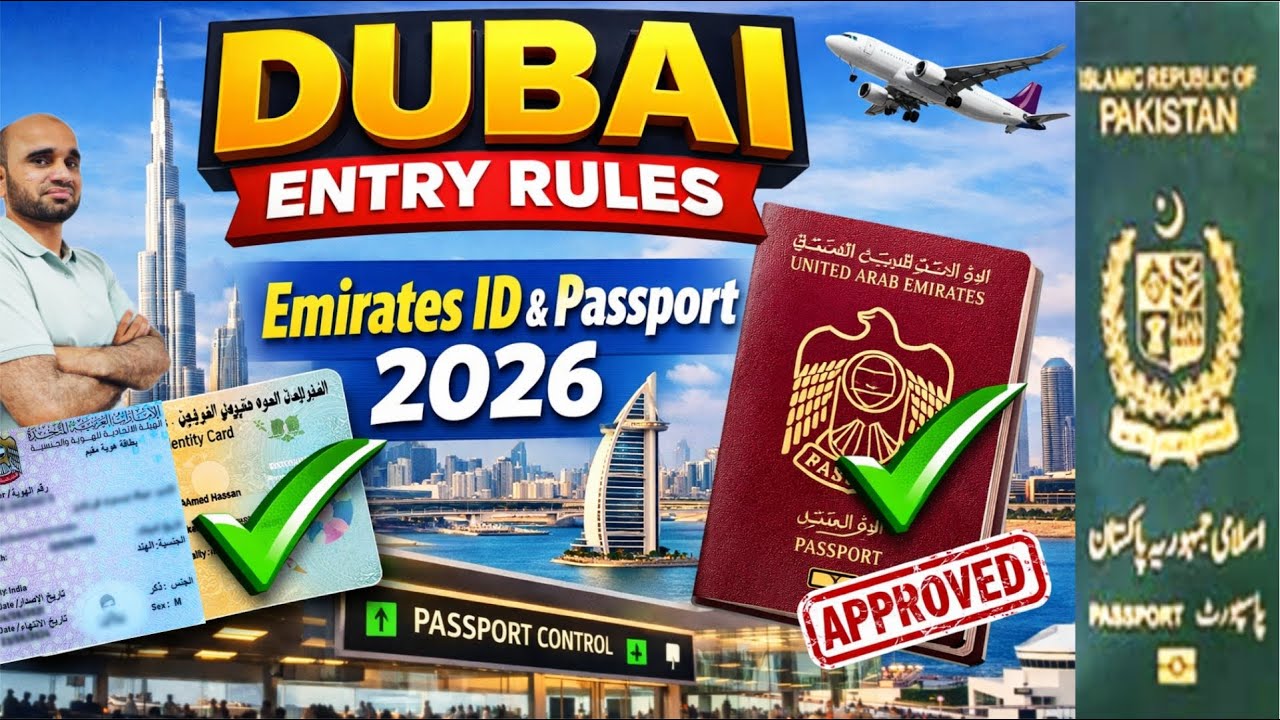 🇦🇪 **Правила въезда в Дубай в 2026 году – Полное руководство для владельцев удостоверений личност...