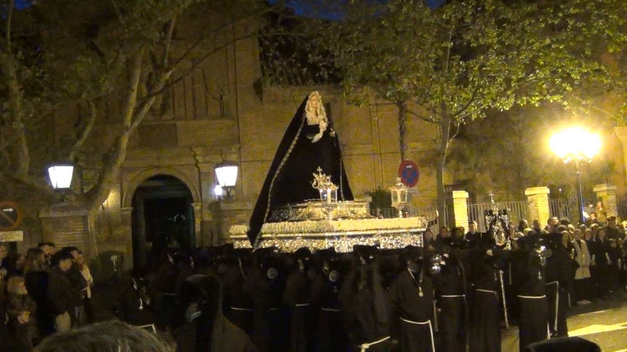 09 Lunes Santo - Hermandad de la Virgen de los Dolores - Semana Santa de Zaragoza 2023