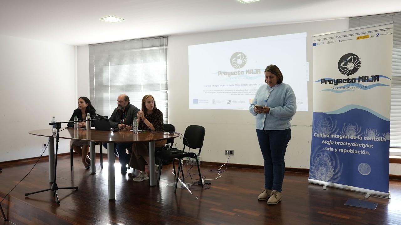 Jornada final de difusión de resultados del proyecto MAJA de cultivo de centolla.