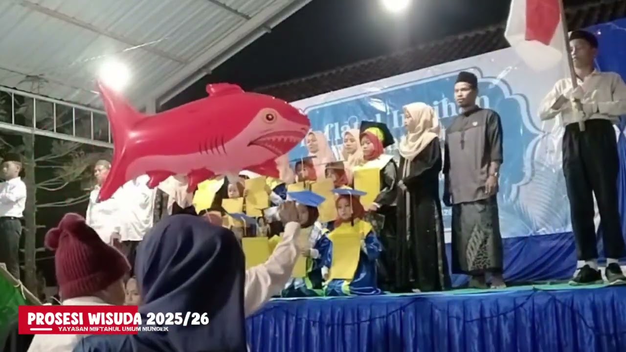 Prosesi wisuda kelas sifir