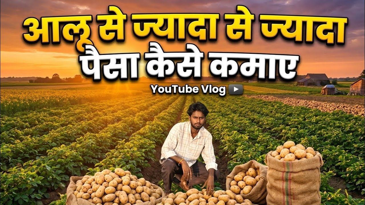 आलू की खेती से ज्यादा पैसा कैसे कमाए|| 🌾👨‍🌾 #farming #dallyblog #blog #agriculture #vlog #minivlog 