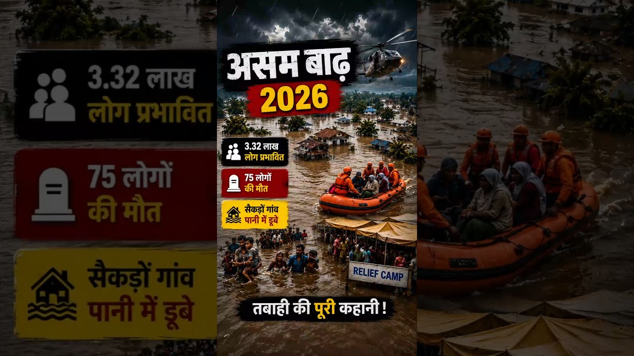 Assam Floods #2026shorts #viralvideo #shortvideo #youtubeshorts #trendingshorts  #explained #facts
